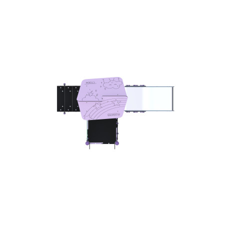 Play set with slide