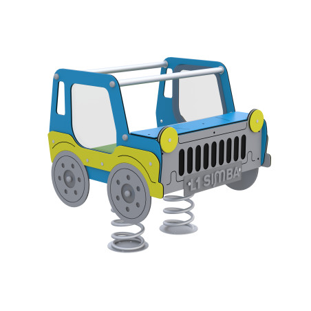 Two-seater rocking car
