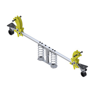 Whistle seesaw metal swing