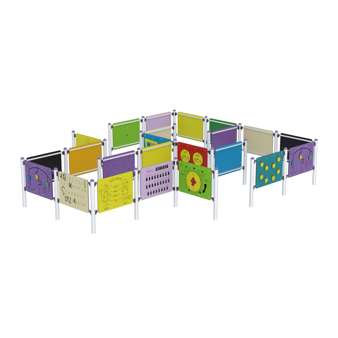 Edukacyjny labirynt sensoryczny