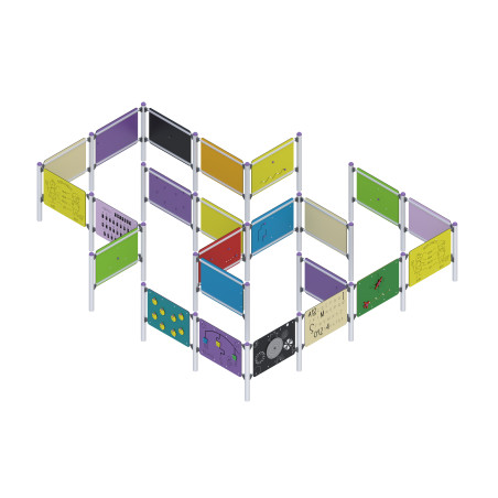 Edukacyjny labirynt sensoryczny