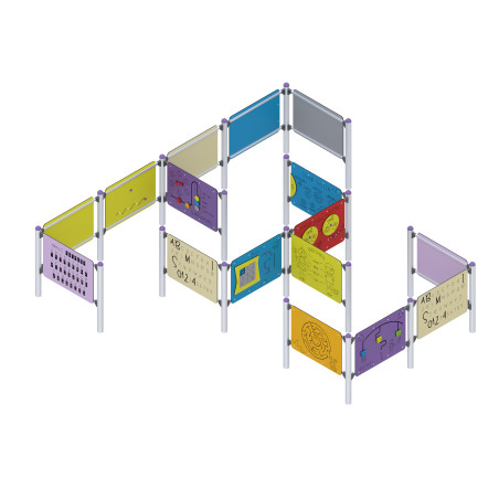 Edukacyjny labirynt sensoryczny