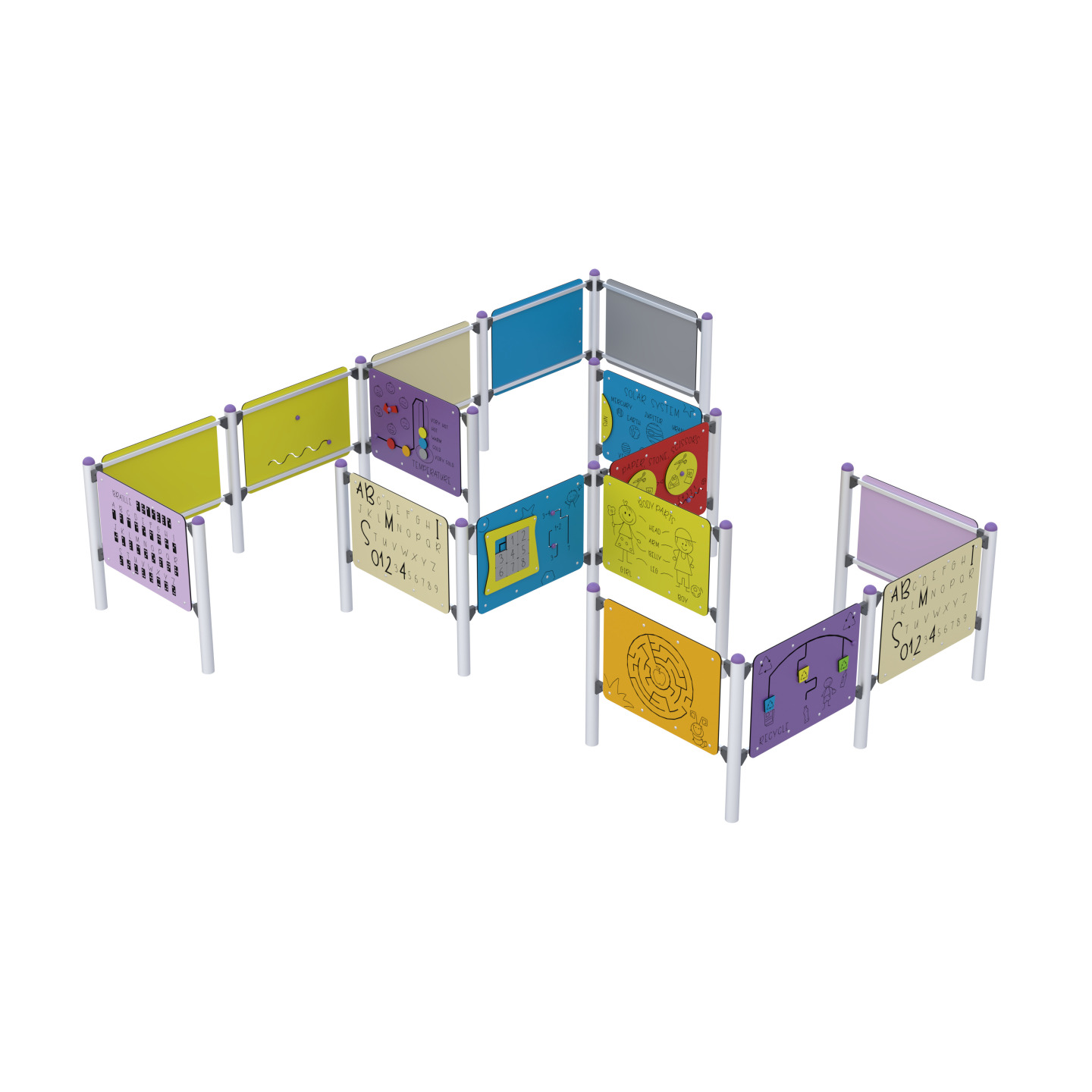 Edukacyjny labirynt sensoryczny