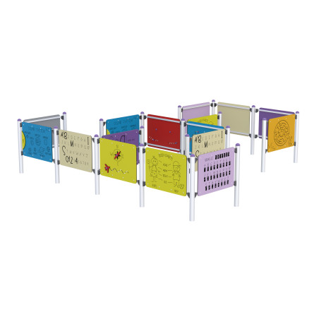 Edukacyjny labirynt sensoryczny