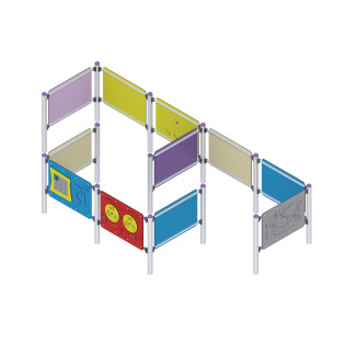 Edukacyjny labirynt sensoryczny
