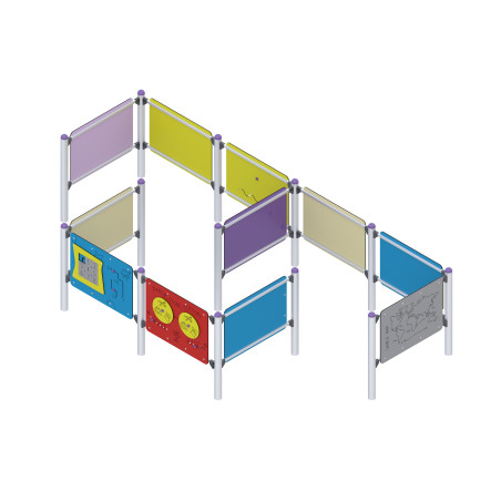 Edukacyjny labirynt sensoryczny