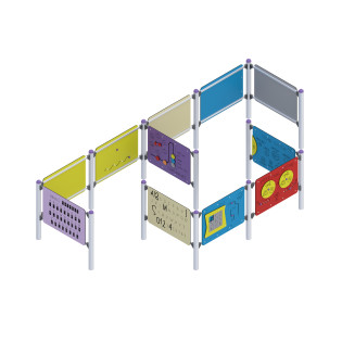 Edukacyjny labirynt sensoryczny 2