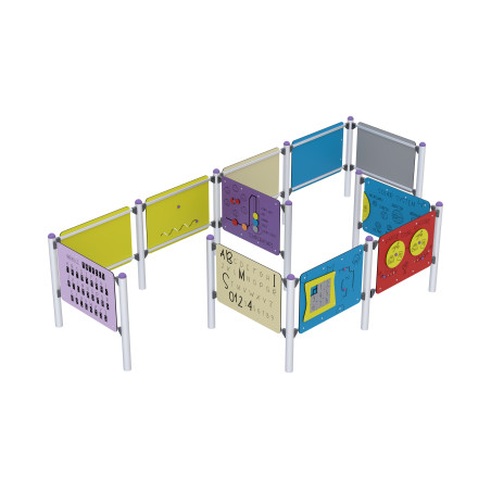 Edukacyjny labirynt sensoryczny