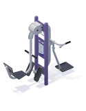 Prasa nożna + Surfer siłownia plenerowa
