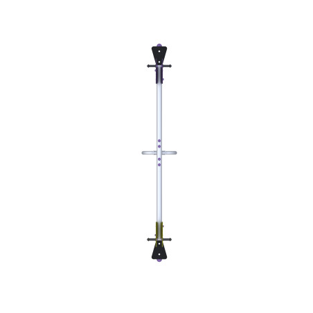 Metal seesaw city line