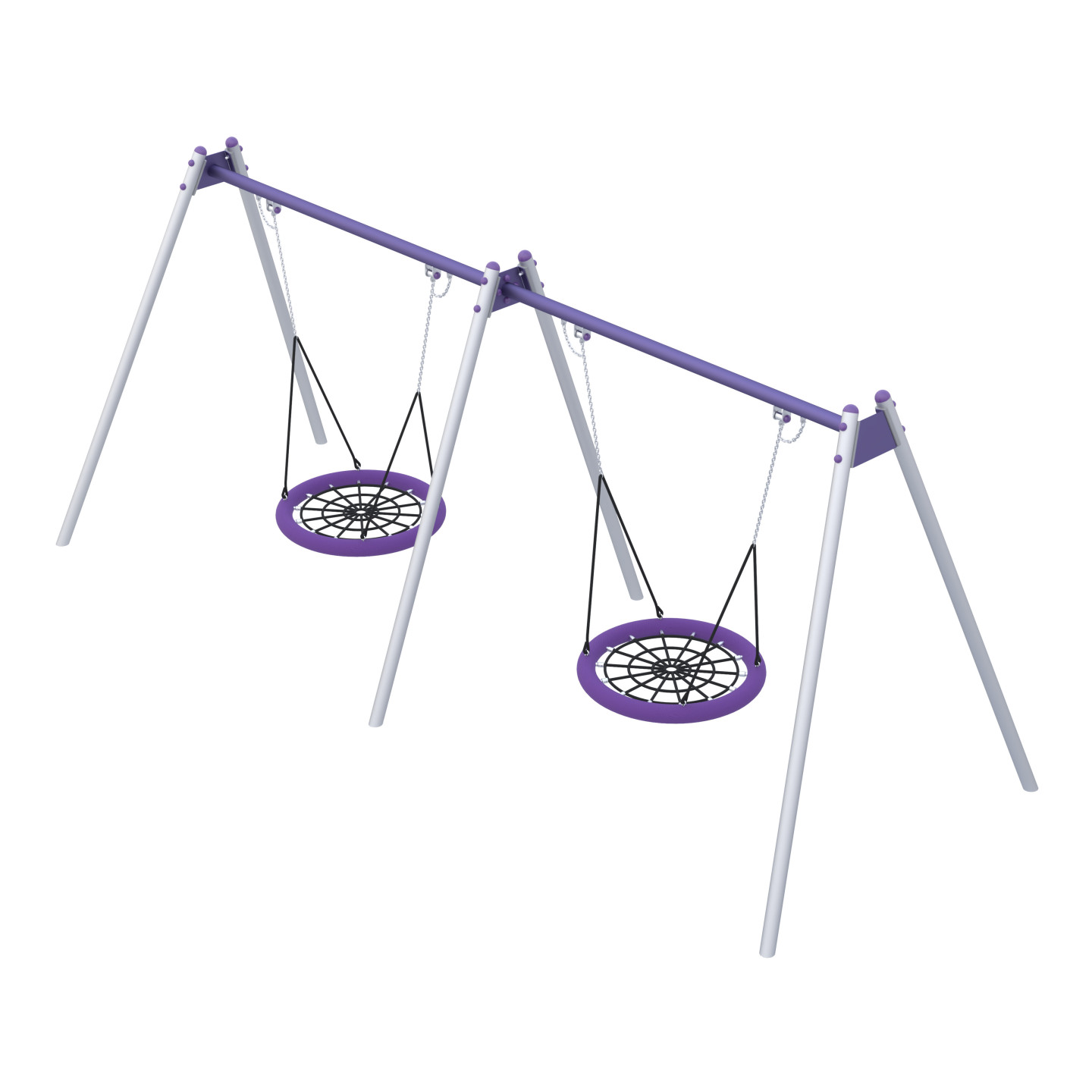 Double metal swing
