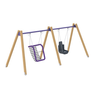 Holzpendelschaukel