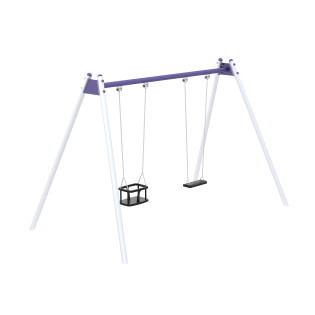 Double metal swing