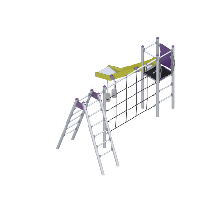 Spielset mit Leiter und Seilen