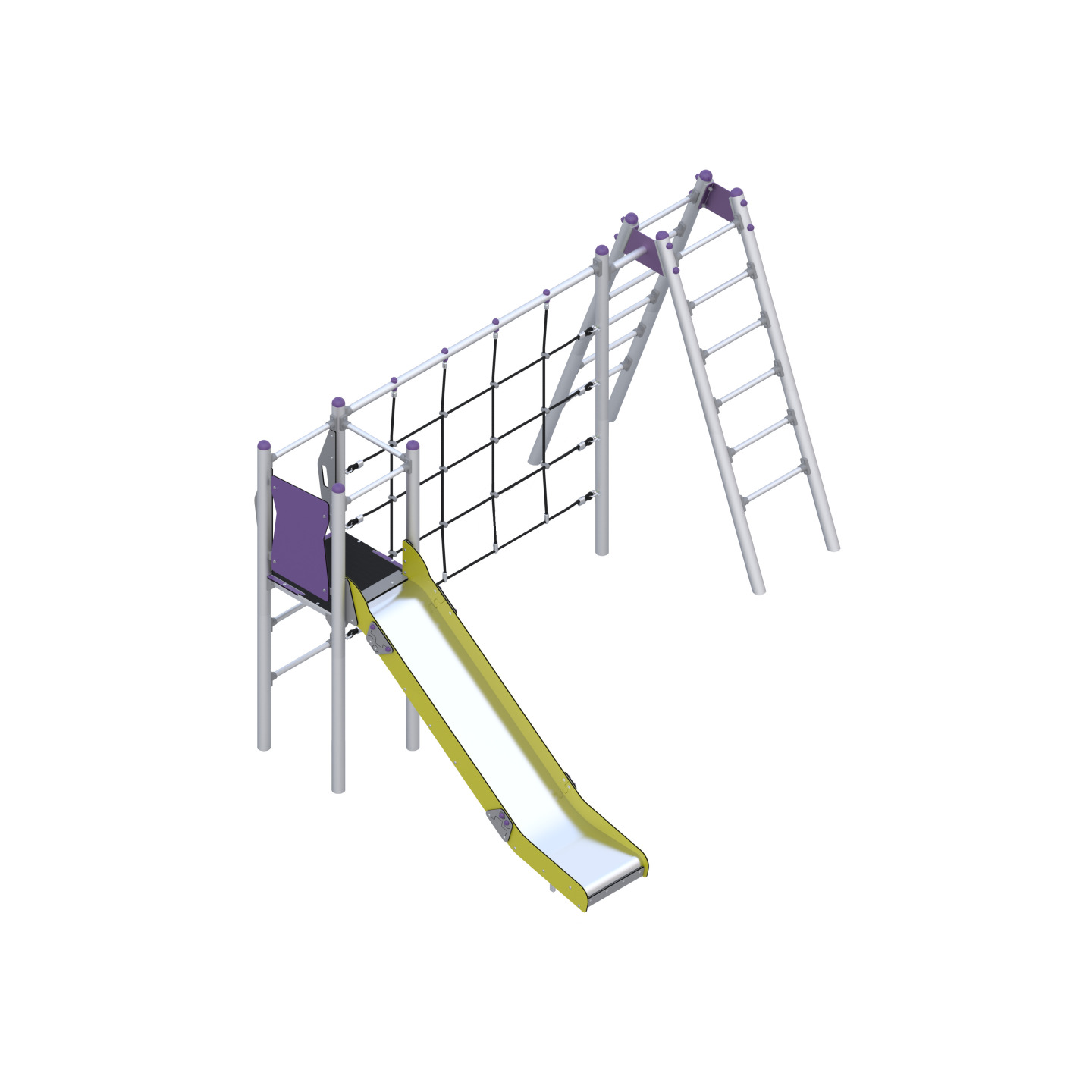 Spielset mit Leiter und Seilen