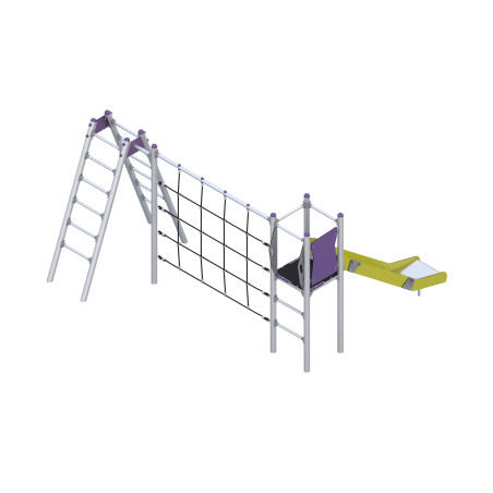 Spielset mit Leiter und Seilen