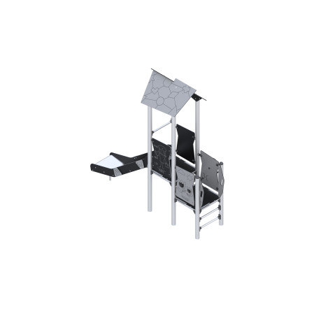 Play set with slide