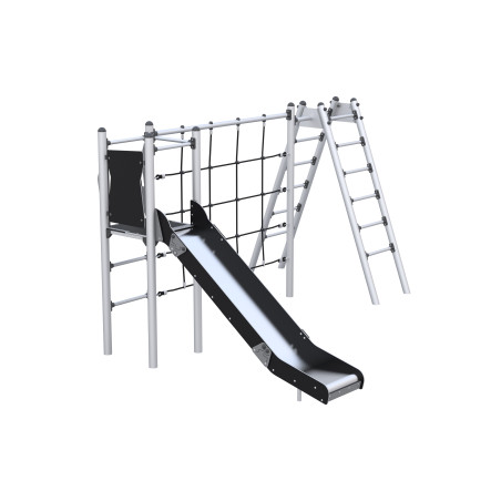 Play set with ladder and ropes